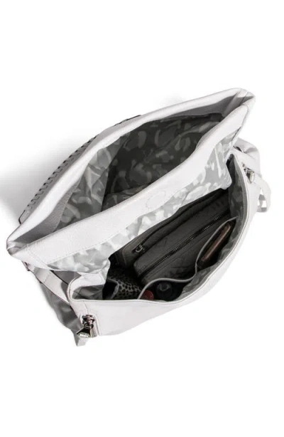 Aimee Bali Double Entry Bag In White