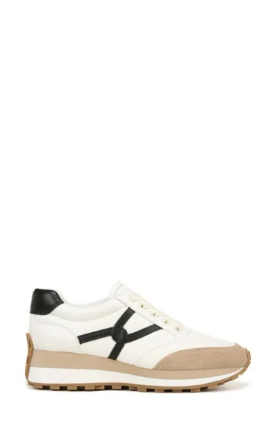 Veronica Beard Valentina Mixed Leather Retro Sneakers In Multi