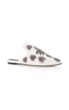 SANAYI313 Ragno Embroidered Faille Slippers