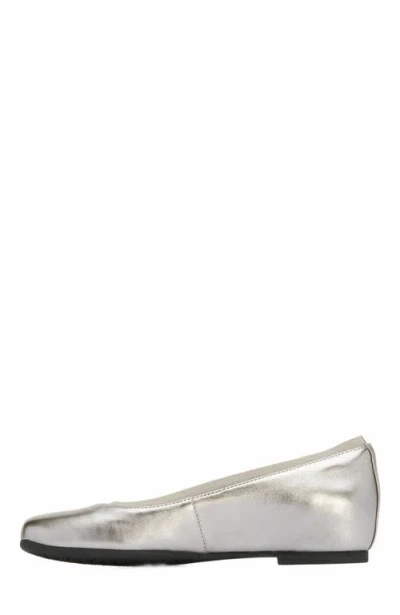Abeo Cadence Ballet Flat In Silver