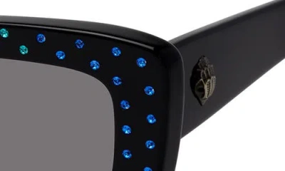 Kurt Geiger London 52mm Rectangular Sunglasses In Black