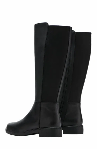 Abeo Compass Stretch Tall Boots In Black