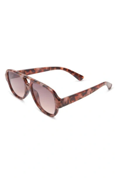 Bp. Gradient Aviator Sunglasses In Brown