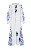 MARCH11 White Kilim Maxi Dress