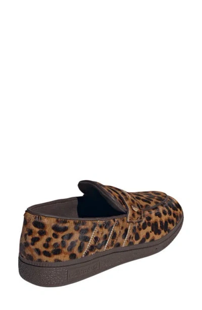 Adidas Originals Handball Spezial Loafers Magic In Animal Print