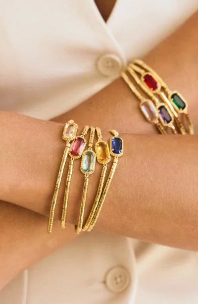 Brook & York Brook And York Daphne Birthstone Bracelet In Multi