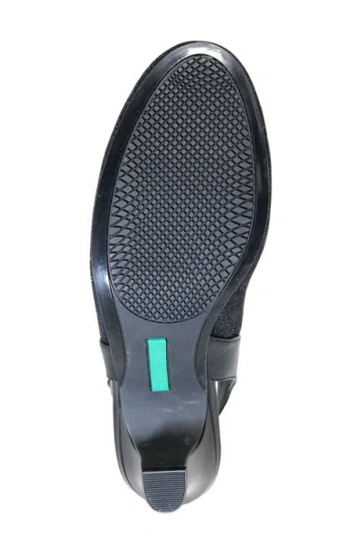David Tate Extra Wide Width Fancy Pump In Black