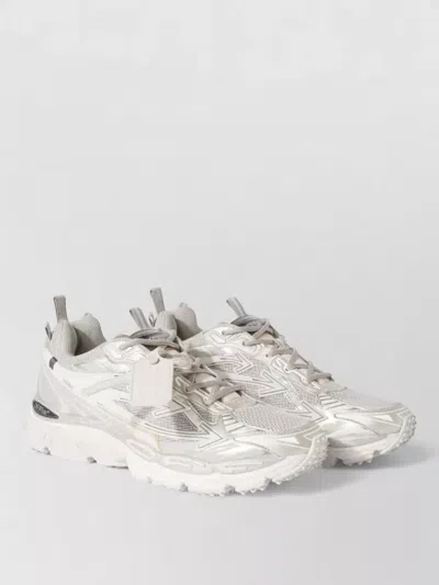 Off-white Be Right Back Mesh Sneakers Pull Tabs In White
