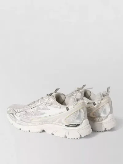 Off-white Be Right Back Mesh Sneakers Pull Tabs In White