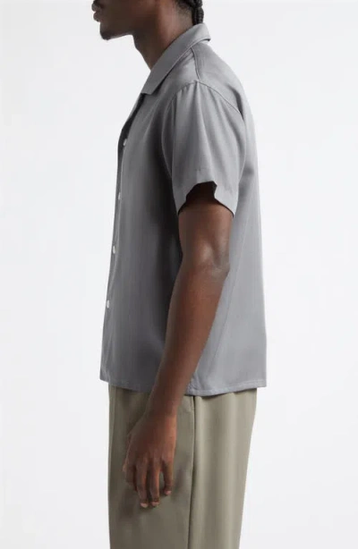 Second / Layer Second Layer Avenue Woven Shirt In Gray