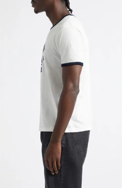 Second / Layer Second Layer Flick Spark Inhale Cotton Ringer T-shirt In Multi