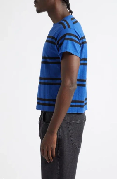 Second / Layer Second Layer Ultimo Stripe Cotton & Cashmere T-shirt In Multi