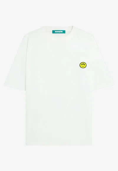 Barrow Logo Print Loose T-shirt In Multi