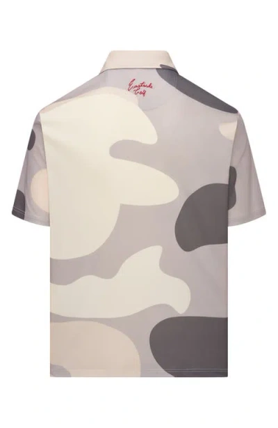 Eastside Golf Snap Placket Performance Golf Polo In Multi
