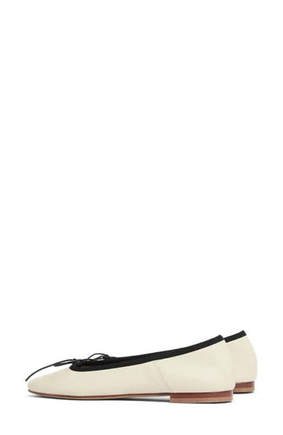 Mansur Gavriel Ballet Flat In Neutral