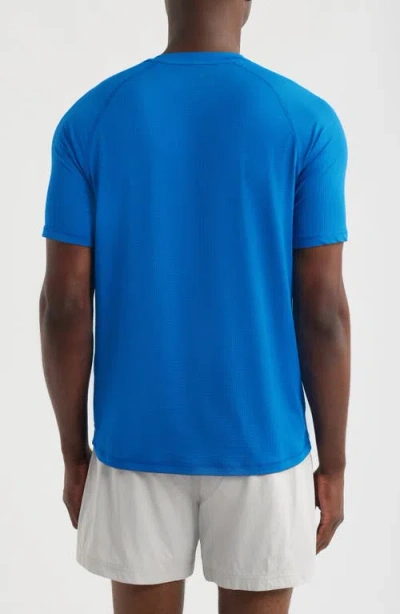 Zella Endurance Performance T-shirt In Blue