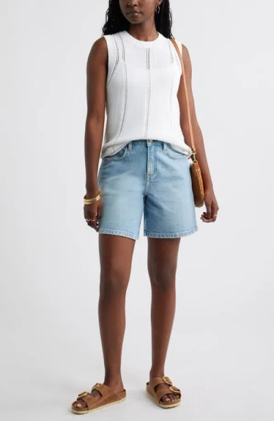Caslonr Caslon(r) Front Button Vest In White