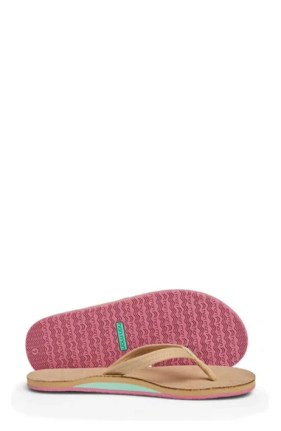 Hari Mari Fields Flip Flop In Neutral