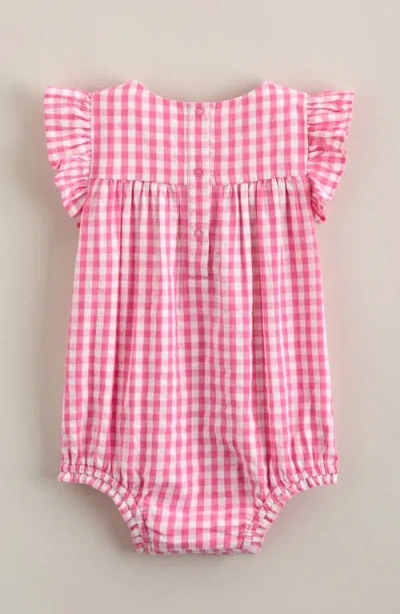 Nordstrom Flutter Sleeve Bubble Romper In Pink
