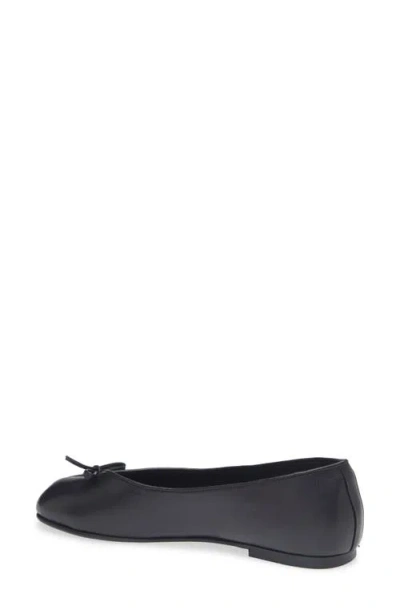 Sandy Liang Split Toe Ballet Flat In Black