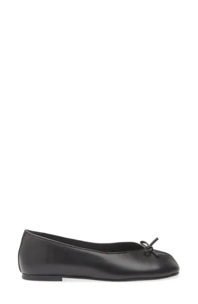 Sandy Liang Split Toe Ballet Flat In Black