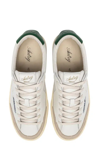 Autry Windscape Low Leather Sneaker In White