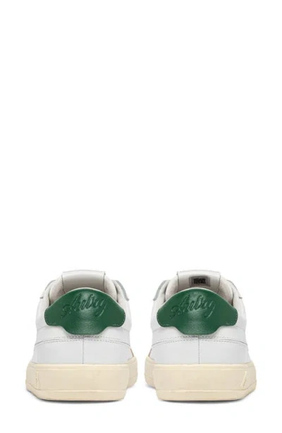 Autry Windscape Low Leather Sneaker In White