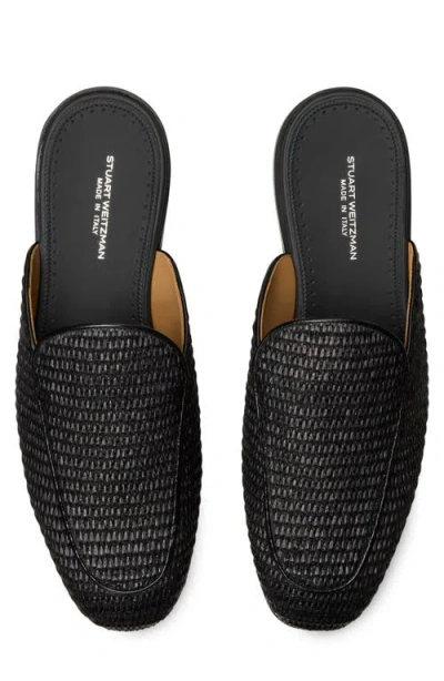 Stuart Weitzman Duff Mule In Black
