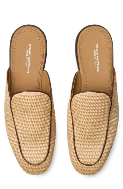 Stuart Weitzman Duff Mule In Neutral