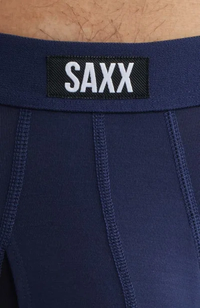 Saxx Assorted 3-pack Vibe Xtra Super Soft Boxer Briefs In Blue