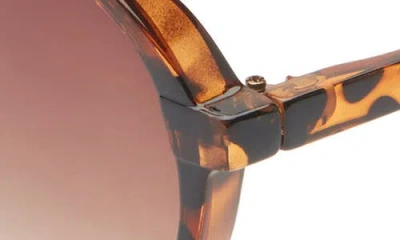 Bp. Oversize Shield Sunglasses In Brown