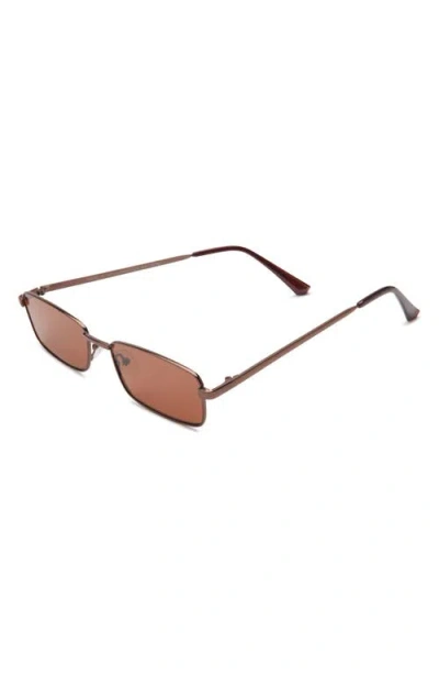 Bp. Rectangular Sunglasses In Gold