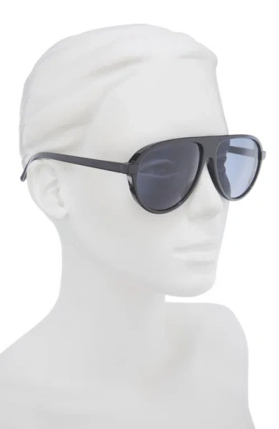Bp. Oversize Shield Sunglasses In Black