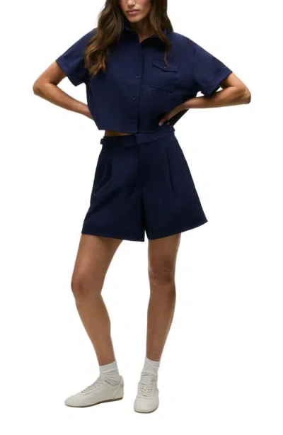 Greyson Phoenix Stretch Shorts In Blue