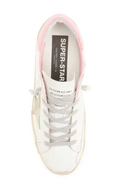 Golden Goose Superstar Leather Upper And Heel Suede Star And Spur Cream Sole Sneakers In Multi