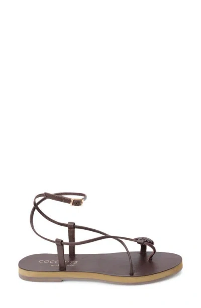Coconuts By Matisse Cassian Ankle Strap Strap In Brown