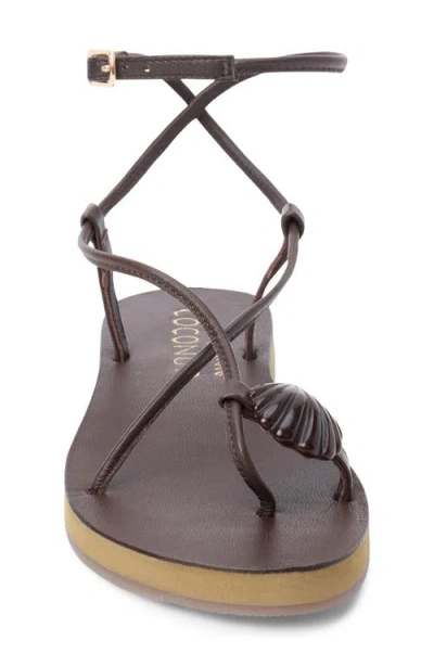 Coconuts By Matisse Cassian Ankle Strap Strap In Brown