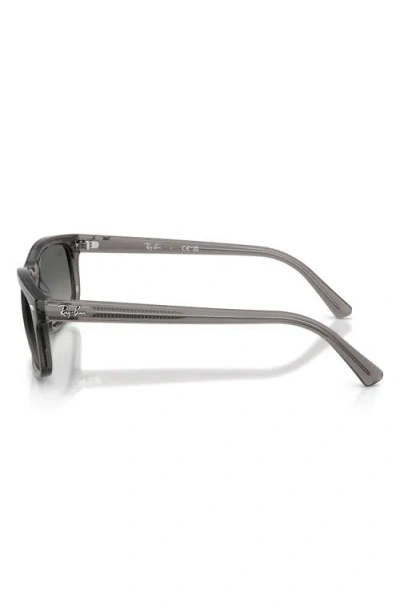 Ray Ban Ray-ban Rectangular Sunglasses In Gray
