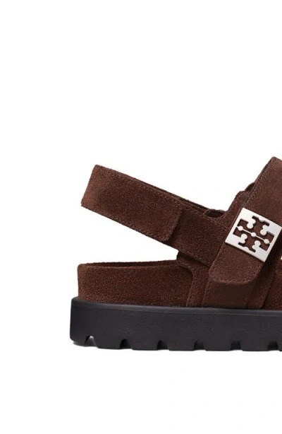 Tory Burch Mellow Burch Sandal In Brown