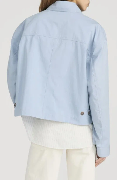Frame The Utility Jacket In Blue