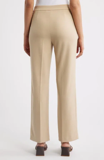 Anne Klein Pull-on Sailor Pants In Neutral