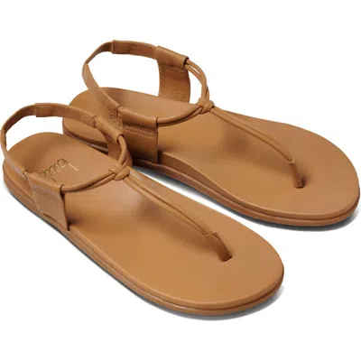 Beek Mango Leather Sandal In Brown