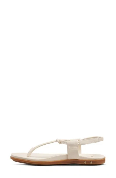 Beek Mango Leather Sandal In White