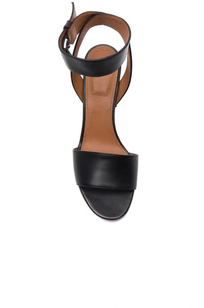 Shop Givenchy Leather Paris Heels In Black