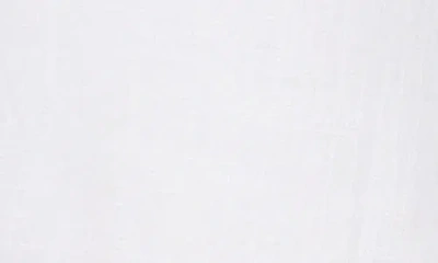 Cece Ruffle Hem Drawstring Shorts In White