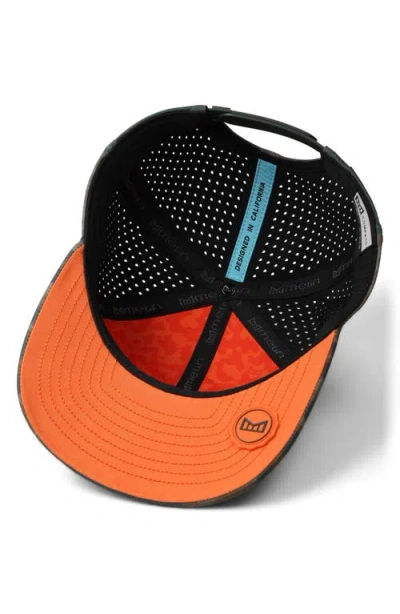 Melin Hydro Compass Snapback Cap In Gray