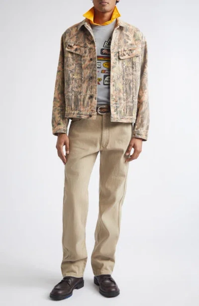 Phipps Standard Cotton Stud Jacket In Brown