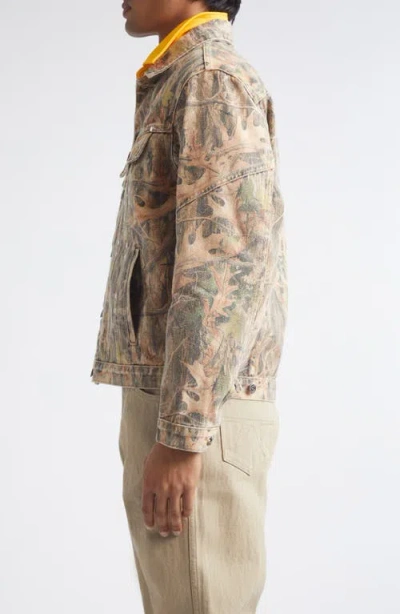 Phipps Standard Cotton Stud Jacket In Brown