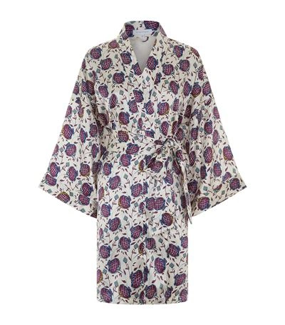 Olivia Von Halle Poppy Soukaina Acorn Nightshirt