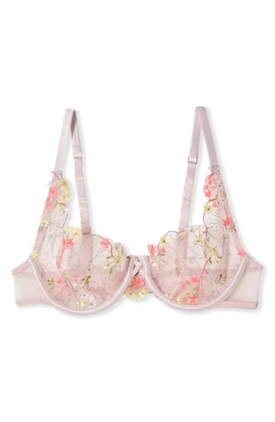 Etam Petunia Classique Underwire Balconette Bra In Multi